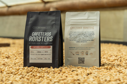 Castillo Natural Colombian coffee bag – natural process from Finca El Ocaso Salento