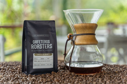 Castillo Honey roasted coffee beans – caramel and fruit notes Colombian specialty