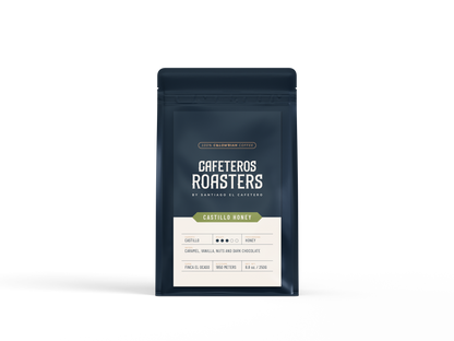 Castillo Honey Colombian coffee bag – honey process single-origin from Finca El Ocaso Salento