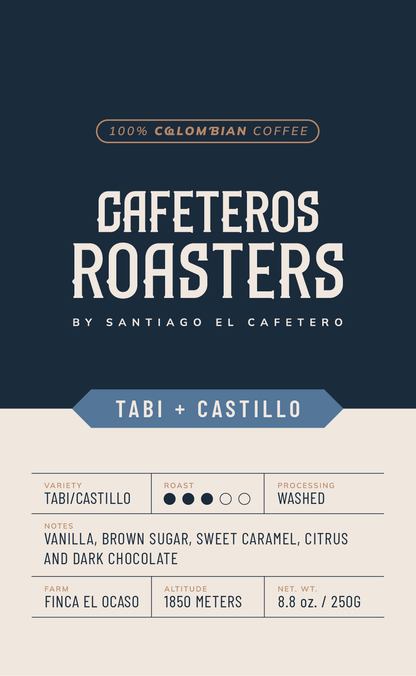 Tabi Castillo washed coffee brewed in cup – Colombian washed process from Quindío