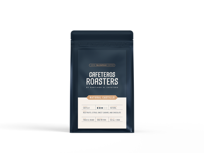 Castillo Natural Colombian coffee bag – natural process from Finca El Ocaso Salento